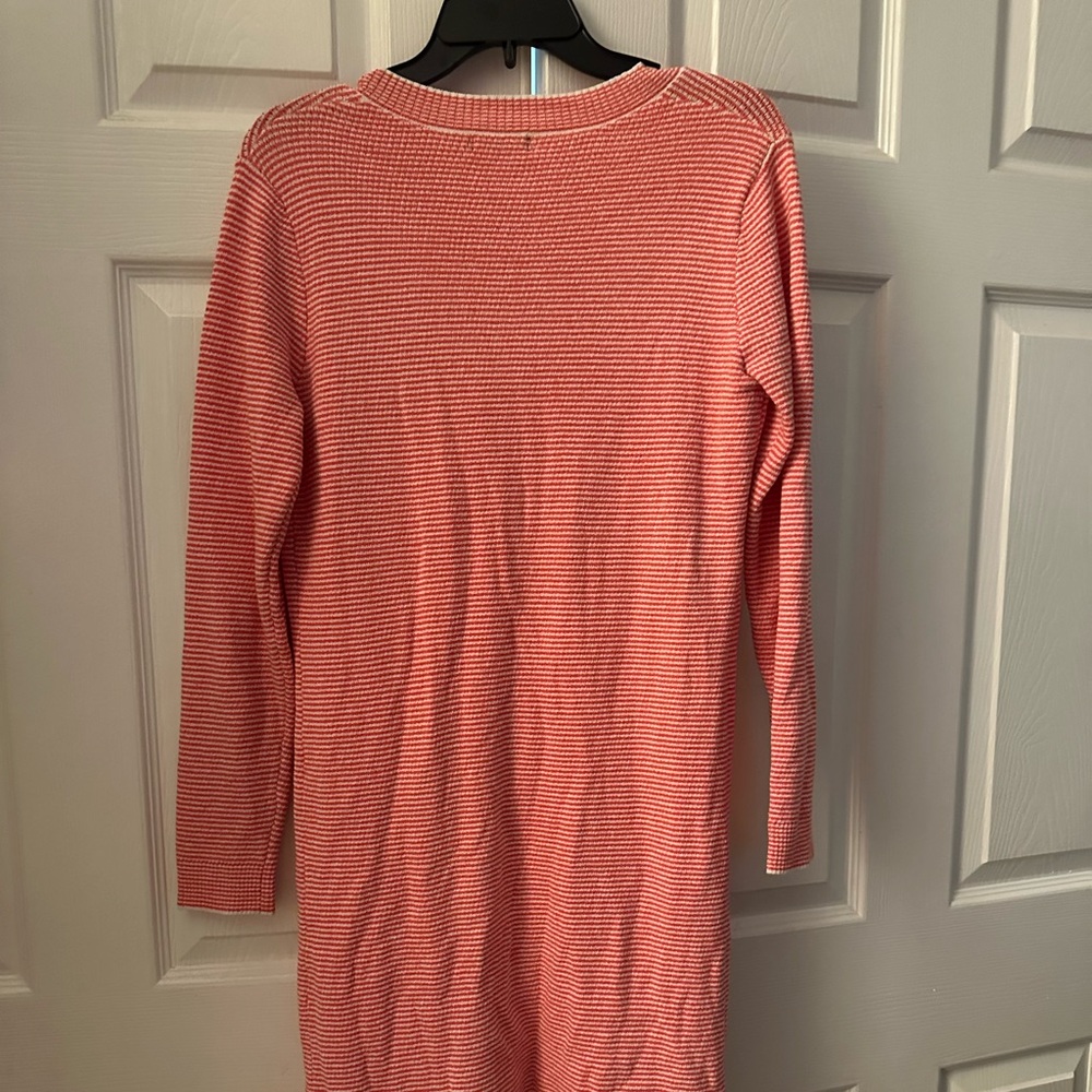Chanel Striped Cardigan with Gold Buttons - Picture 2 of 5